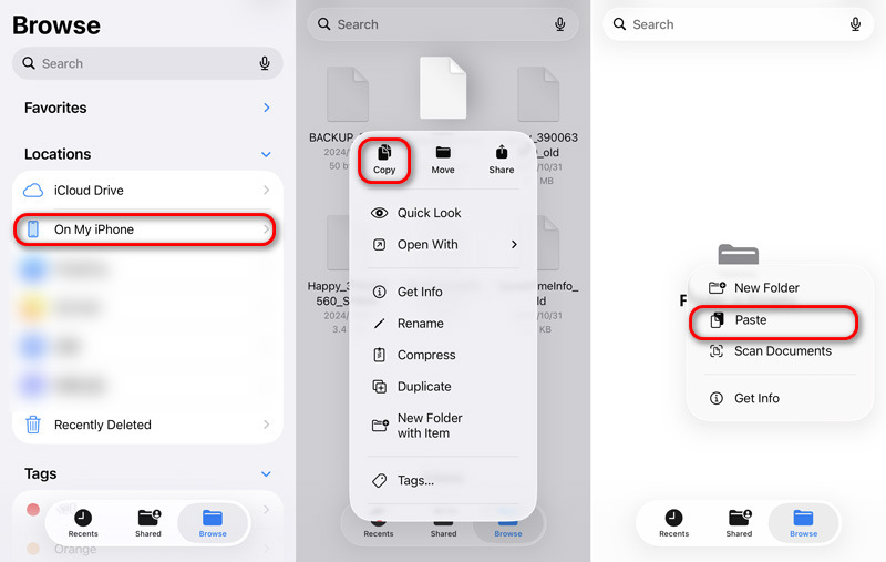 Save File To Icloud