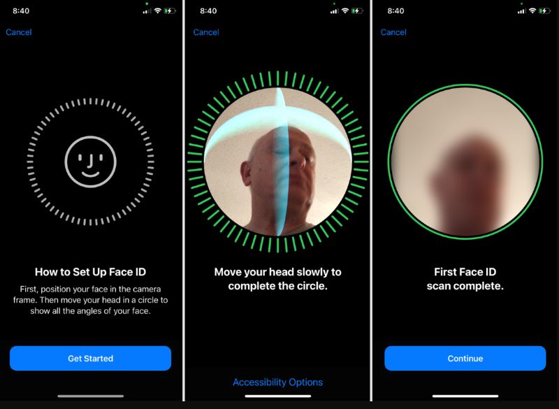 Set Up Face ID Unlock iPhone