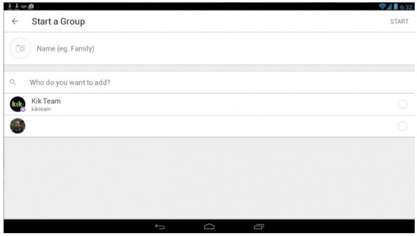Create a Kik Group