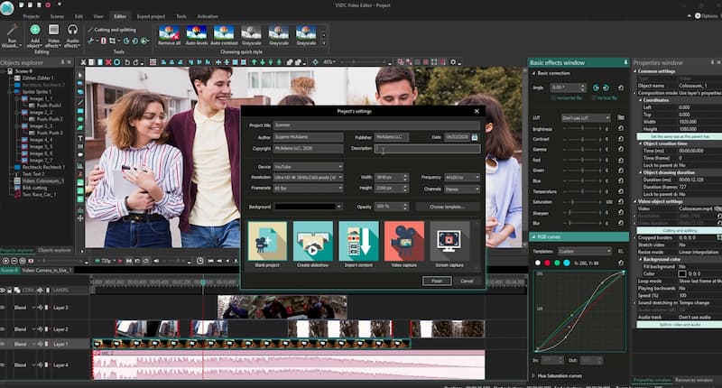 VSDC Gratis video-editor