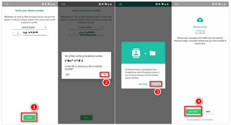 Restore On Google Drive