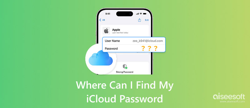 Where Can I Find My Icloud Password