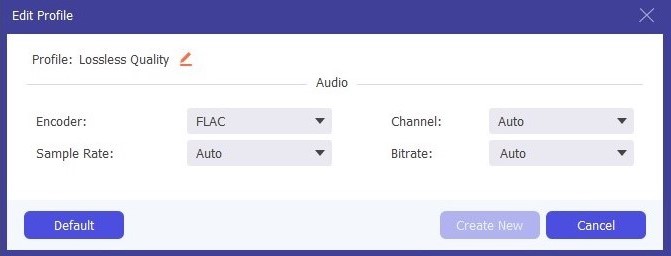 Adjust Audio Setting