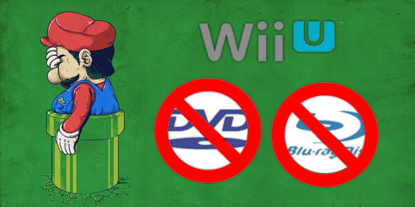 A Wii U közvetlenül lejátssza a Blu-ray készüléket