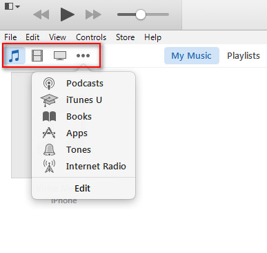 Click ICon of Music Movies