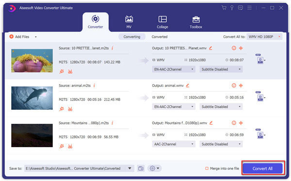 Converteer Avchd naar WMV