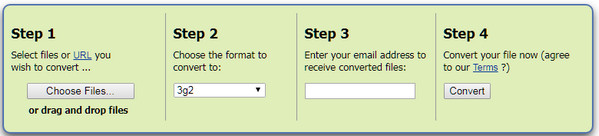 Convert FLV to 3G2 Online