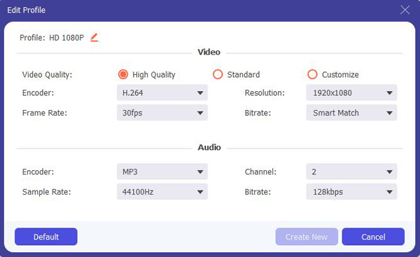 FLV Setting