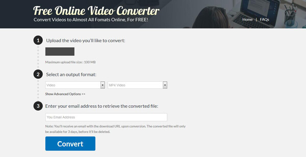 Online MP4 naar Xvid Converter