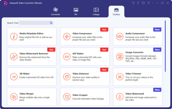 Selecteer Metadata Editor