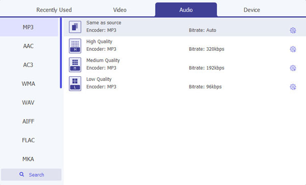 Extract MP3 Audio from Video