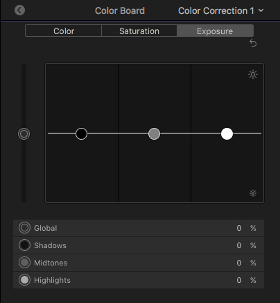 Jasność - korekcja kolorów w programie Final Cut Pro