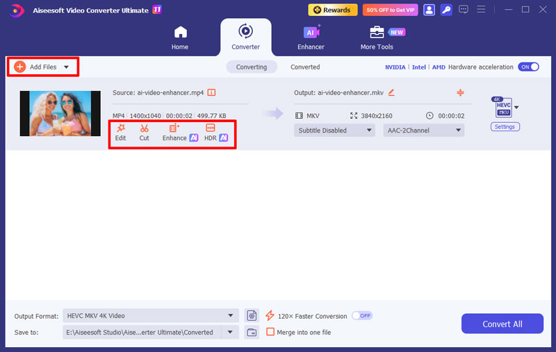 Import Video to Edit