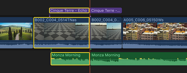 Split Clips in FCP