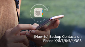 Back-upcontacten op iPhone