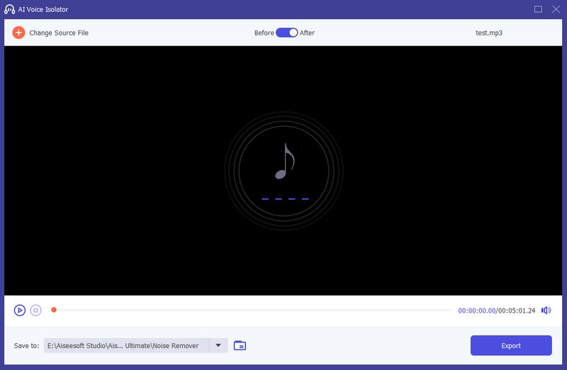 Export Isolated Vocals