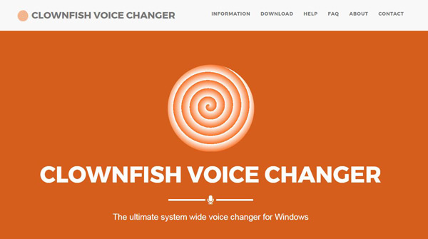 Clownfish Voice Changer