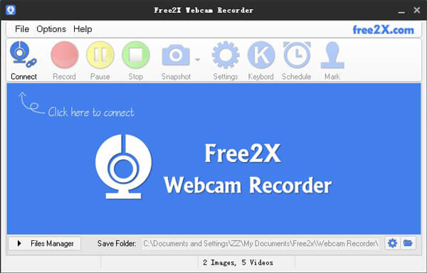 Free2X 웹캠 레코더
