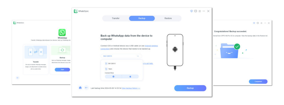 Backup WhatsApp Data