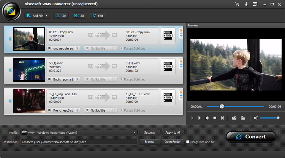 Windows 7 Aiseesoft WMV Converter 6.5.6 full