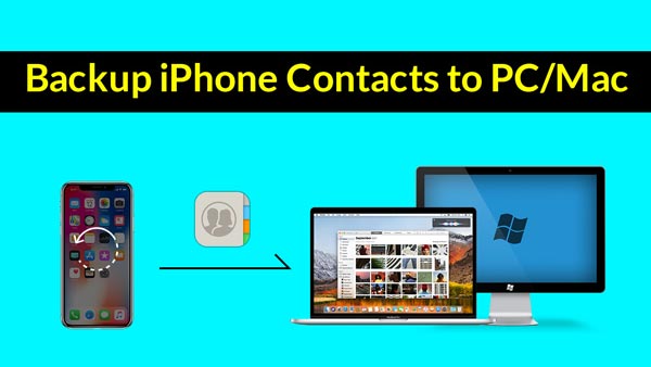 Nejjednodušší způsob zálohování kontaktů z iPhone na PC / Mac