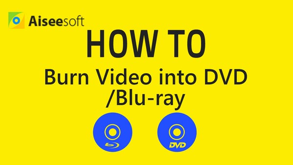 Video Burn Video til DVD Blu Ray