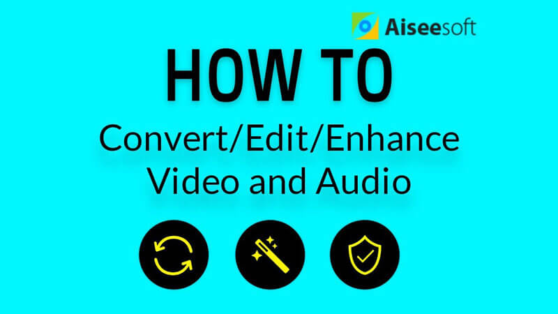 Video converteren Bewerken Verbeter video-audio