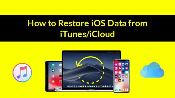 Ripristina i dati iOS da iTunes o iCloud