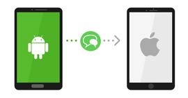 Trasferisci SMS Android su iPhone