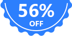 56% KORTING