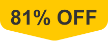 81% Off